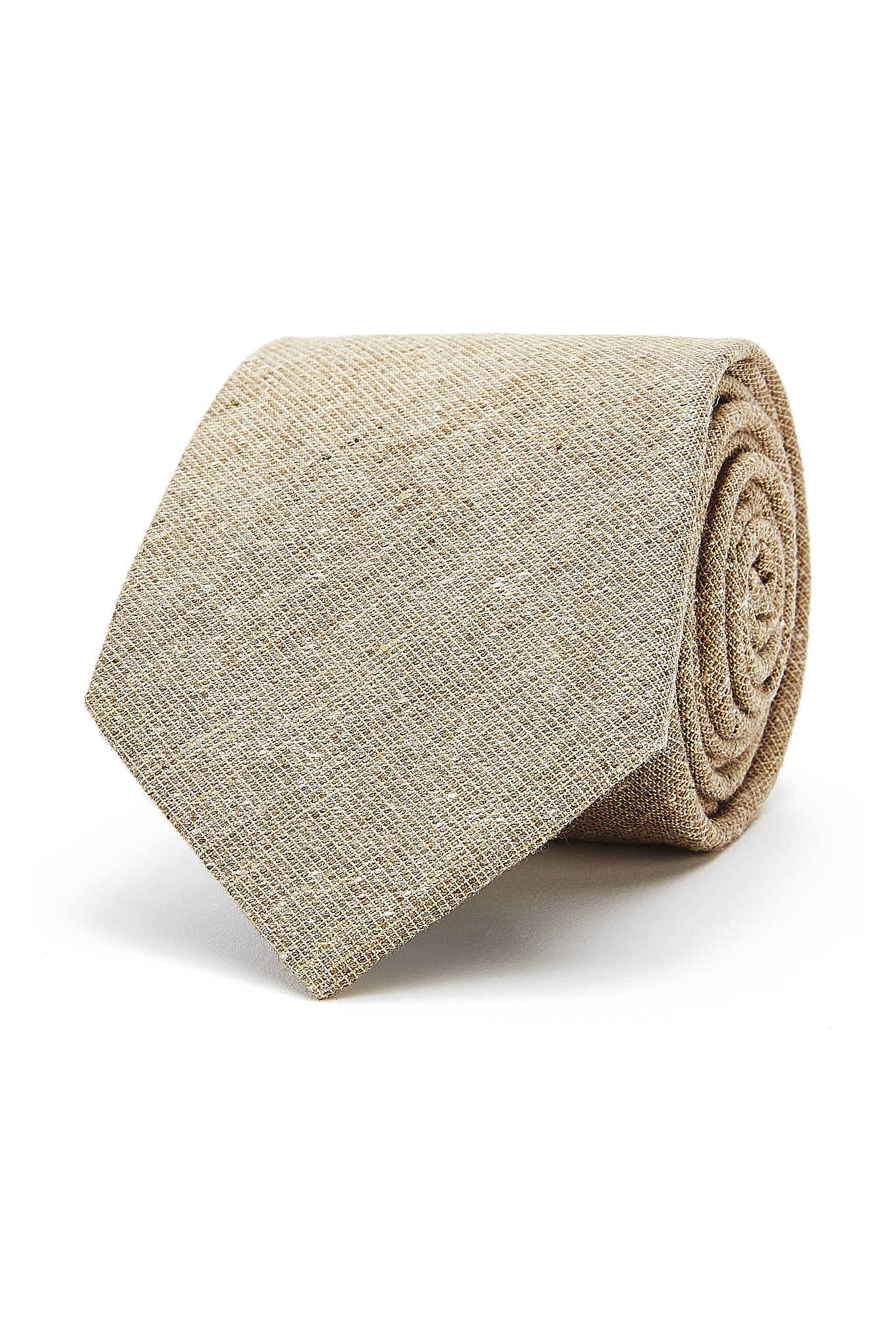 Gravata Falso Liso em 100% Seda 8cm - Image 3