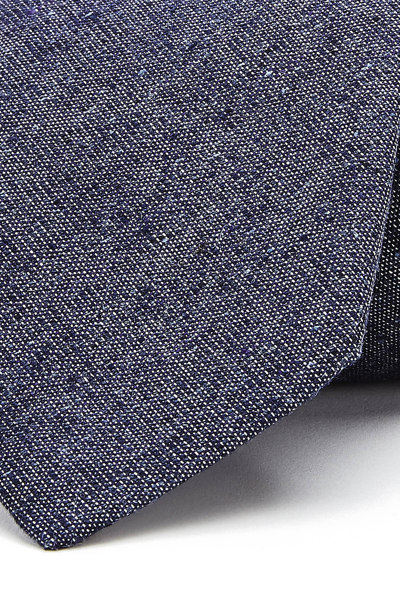 Gravata Falso Liso em 100% Seda 8cm - Image 6