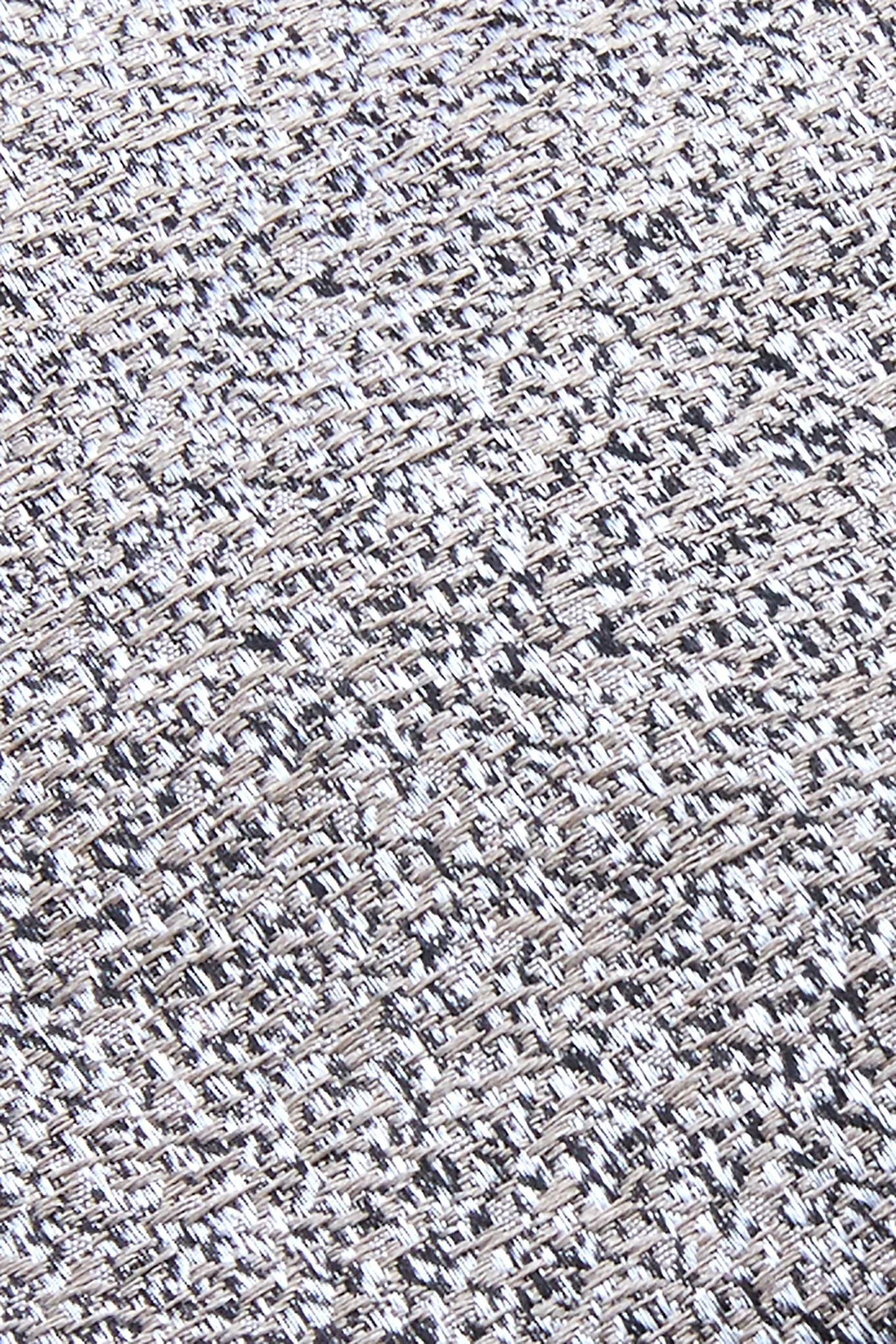 Gravata Falso Liso Seda e Lã 7,5cm - Image 2