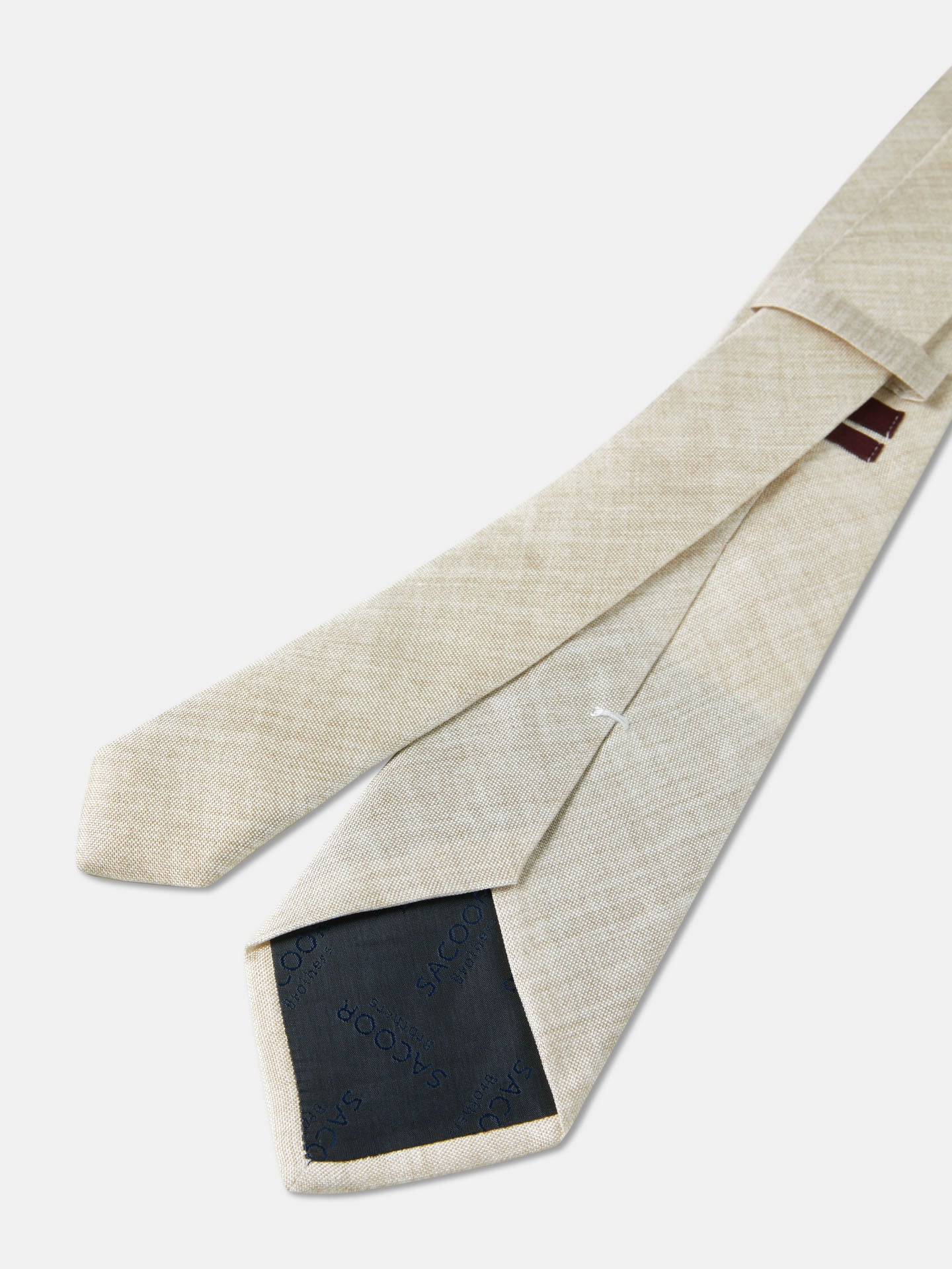 Gravata Lisa 100% Seda 7,5cm - Image 2
