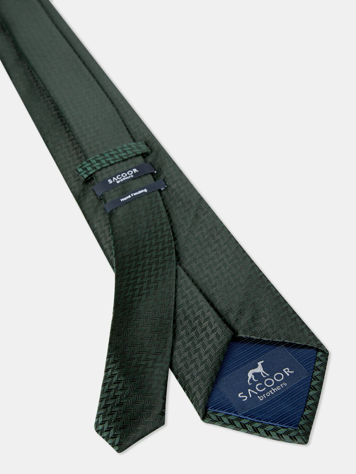 Gravata Lisa 100% Seda 7,5cm - Image 8