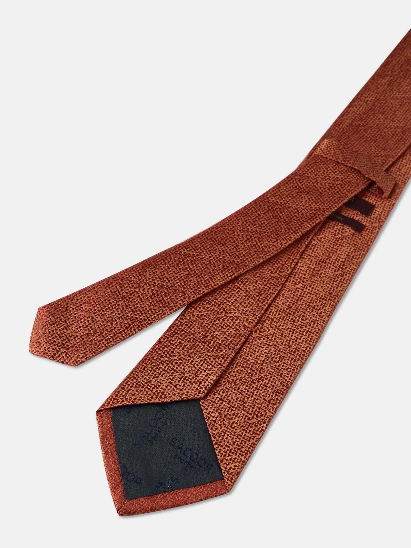 Gravata Lisa 100% Seda 7,5cm - Image 10
