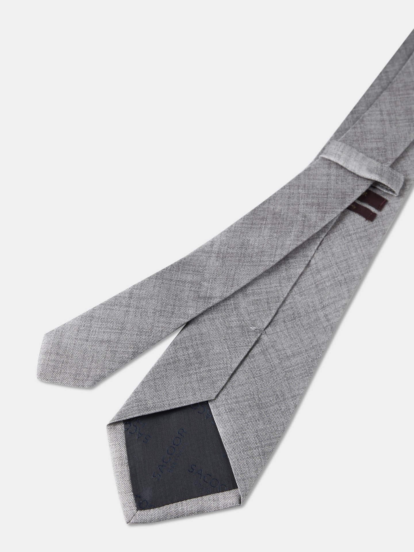 Gravata Lisa 100% Seda 7,5cm - Image 8