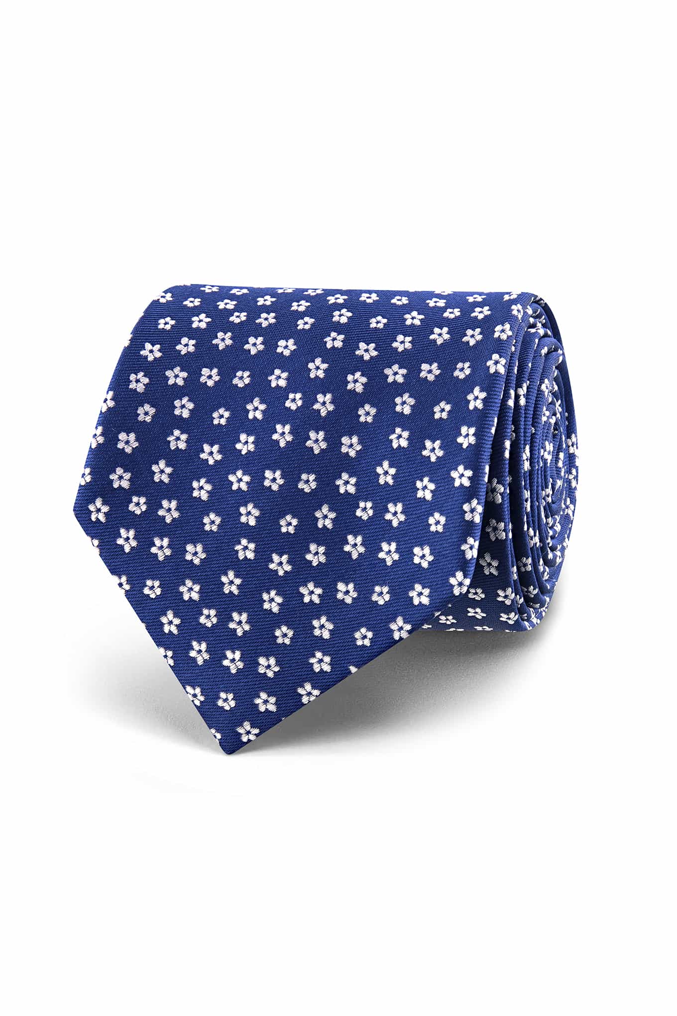 Gravata Padrão Floral 100% seda 7cm - Image 3