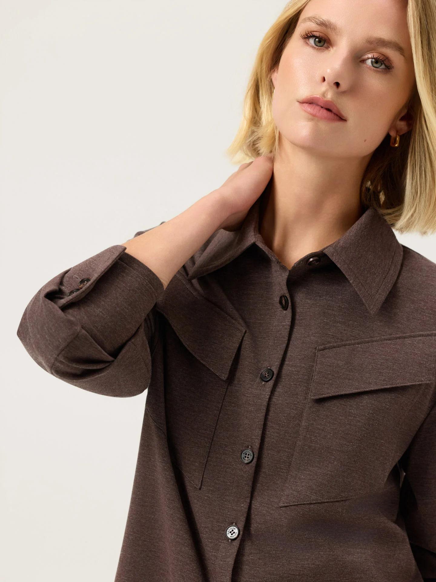 Overshirt da Edição Luxe Leisure em Mistura de Rayon - Image 2