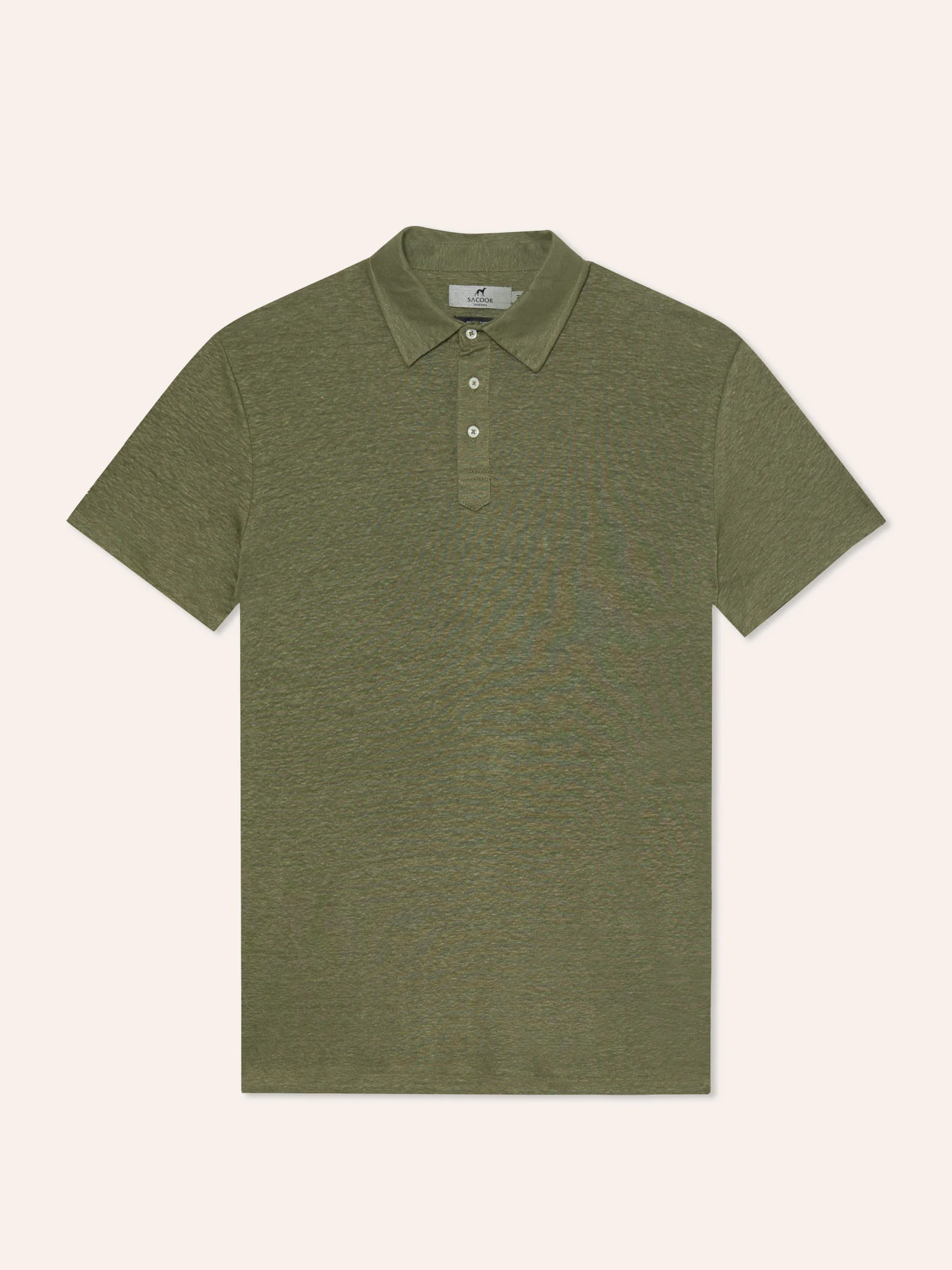 Polo Luxe Leisure regular fit em jersey de linho - Image 9