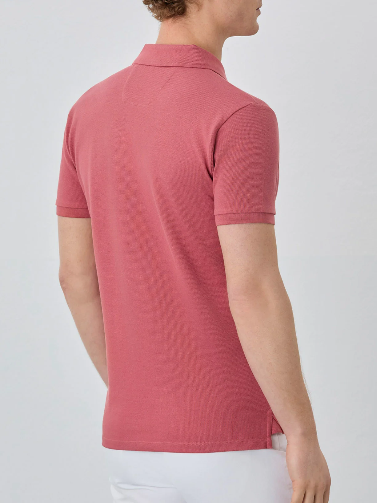 Polo Piqué Slim Fit Com Logo Bordado Em Algodão Bci - Image 15
