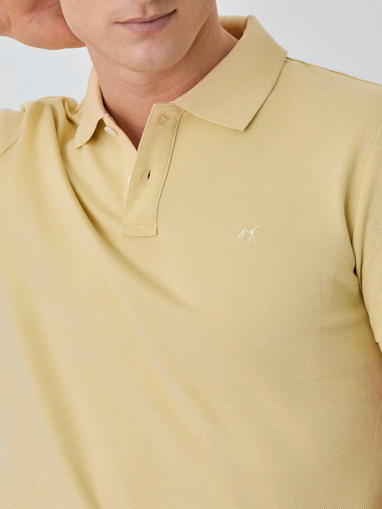Polo Piqué Slim Fit Com Logo Bordado Em Algodão Bci - Image 29