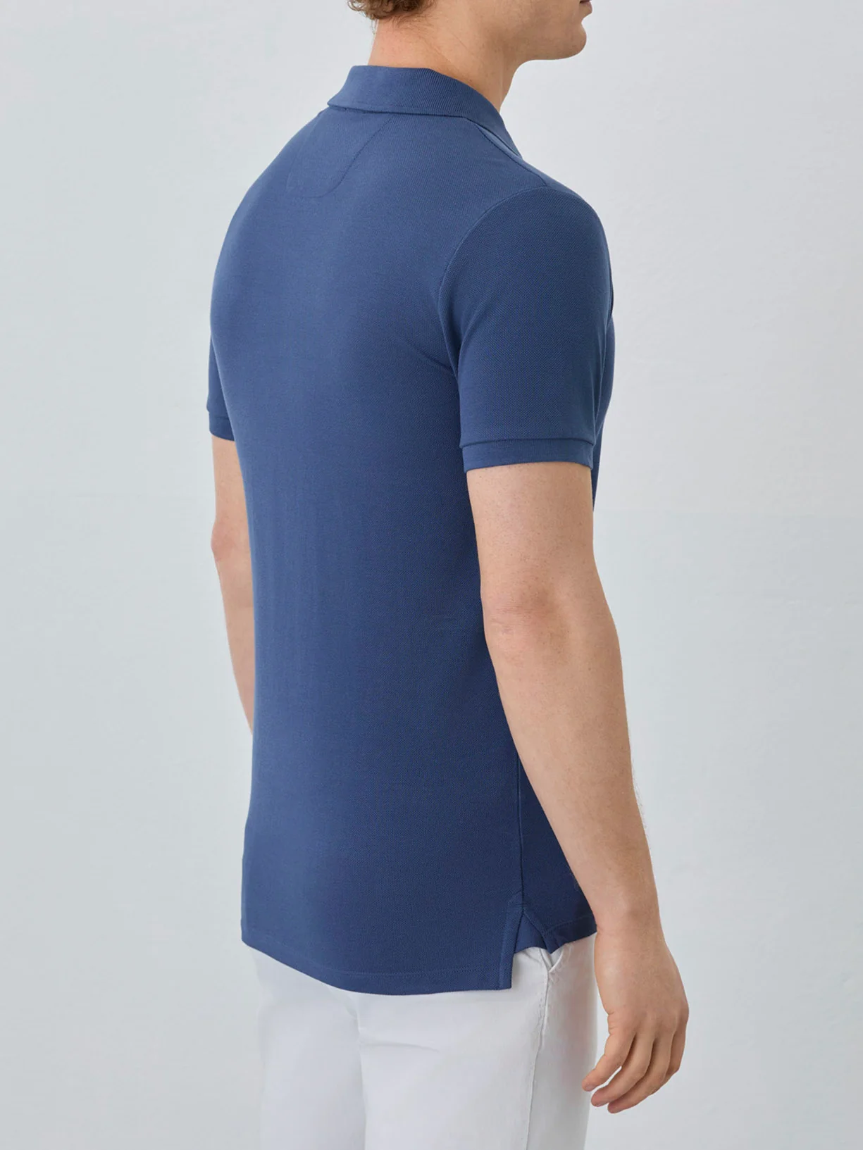 Polo Piqué Slim Fit Com Logo Bordado Em Algodão Bci - Image 33