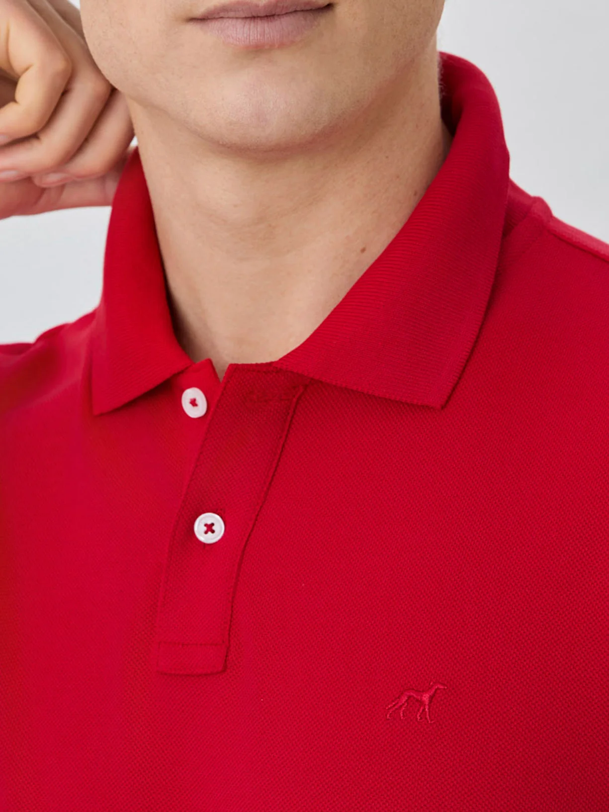 Polo Piqué Slim Fit Com Logo Bordado Em Algodão Bci - Image 50