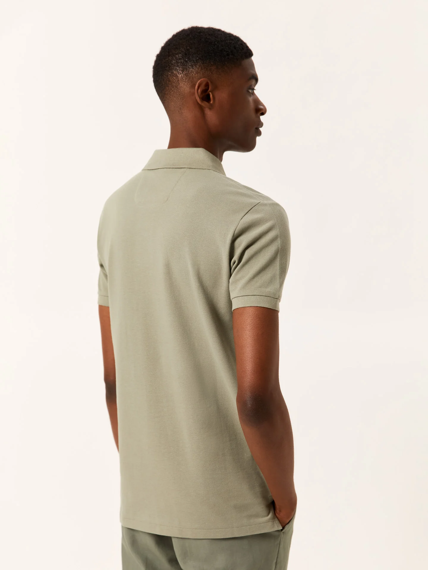 Polo slim fit em piqué - Image 8