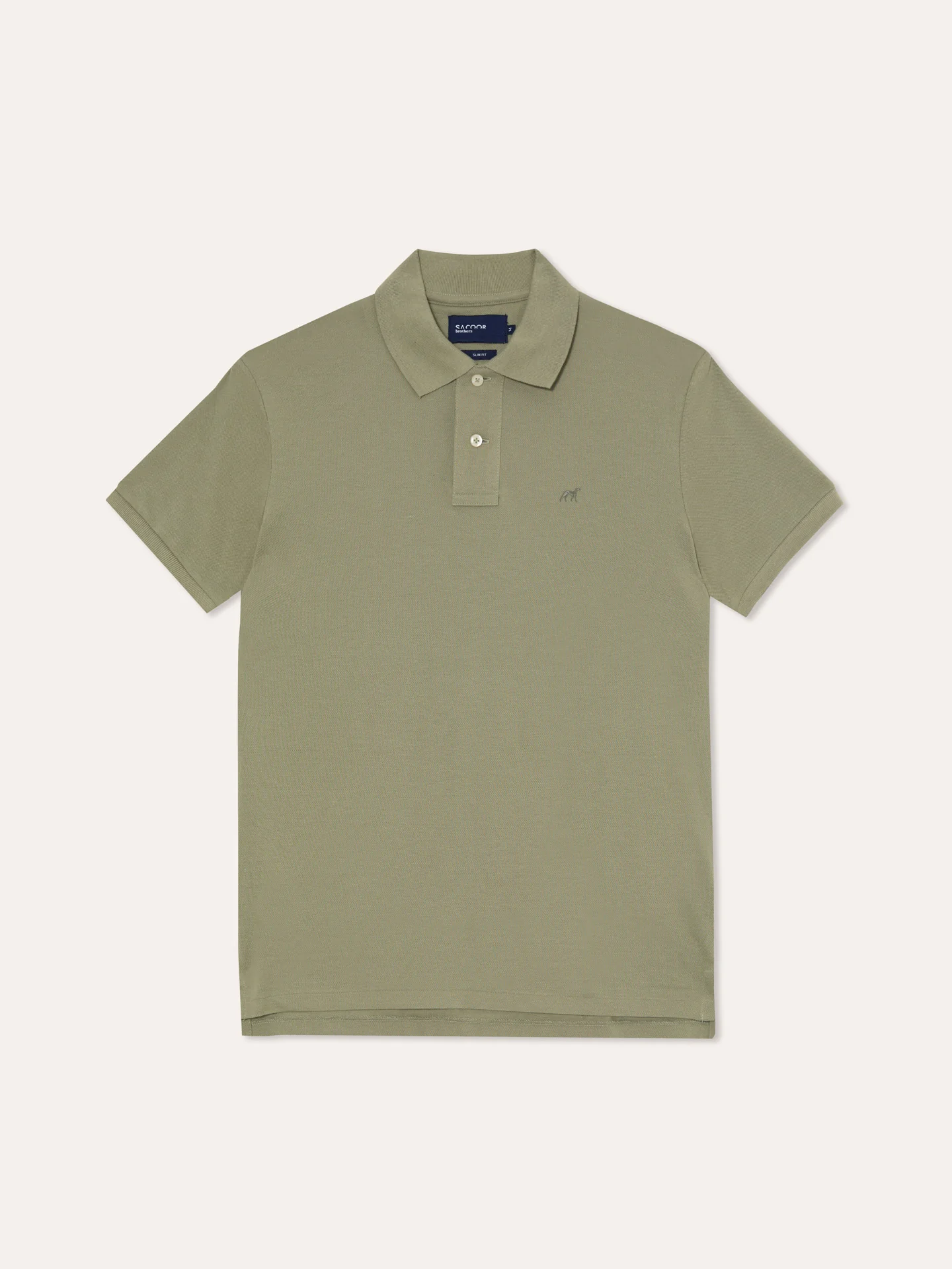 Polo slim fit em piqué - Image 9