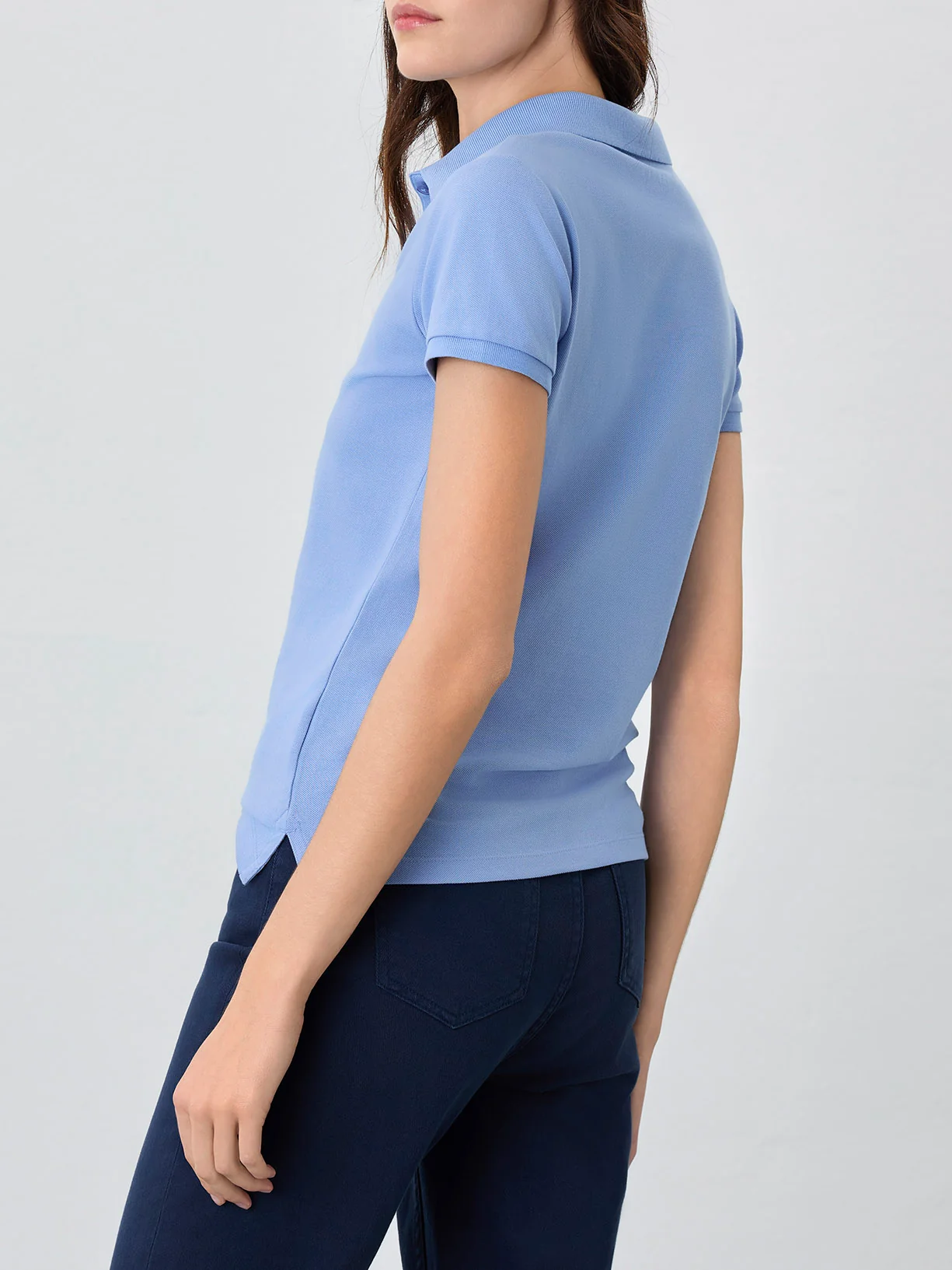 Polo Slim Fit Em Piqué Com Logo Bordado - Image 9
