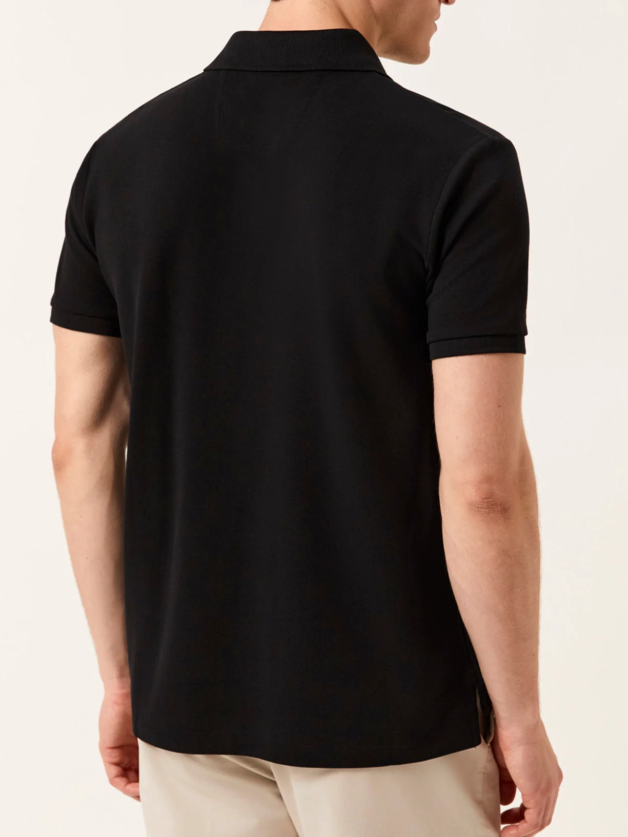 Premium Regular Fit Polo Piqué em 100% Algodão BCI - Image 3