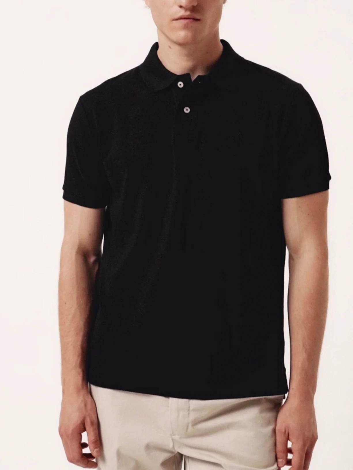 Premium Regular Fit Polo Piqué em 100% Algodão BCI - Image 4