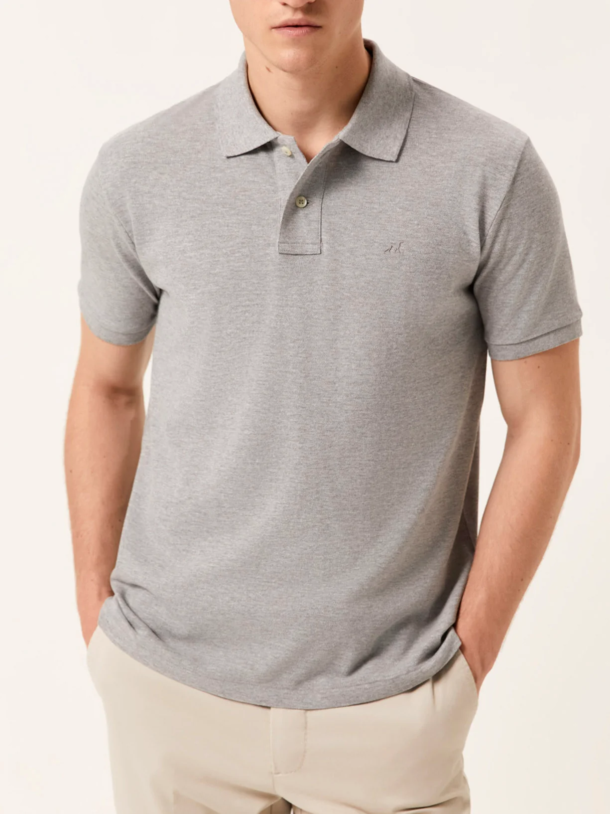 Premium Regular Fit Polo Piqué em 100% Algodão BCI - Image 2