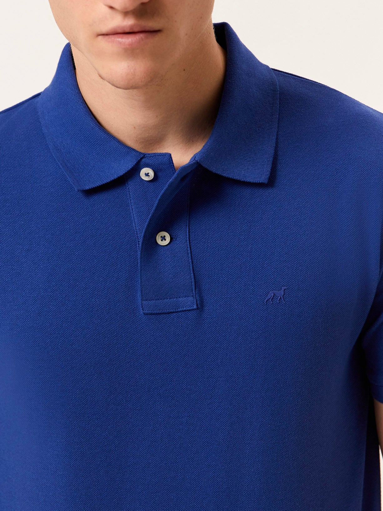 Premium Regular Fit Polo Piqué em 100% Algodão BCI