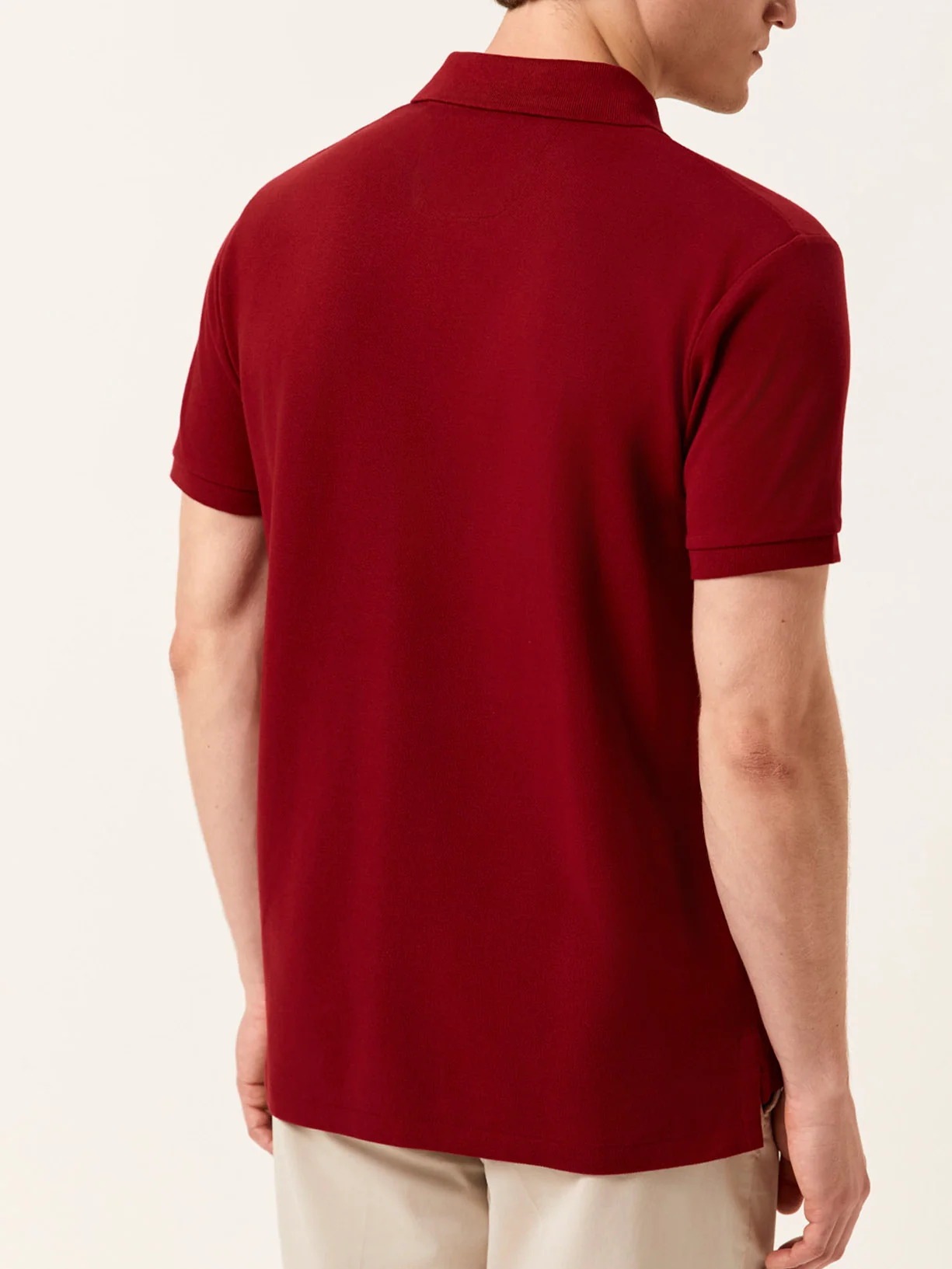 Premium Regular Fit Polo Piqué em 100% Algodão BCI - Image 3