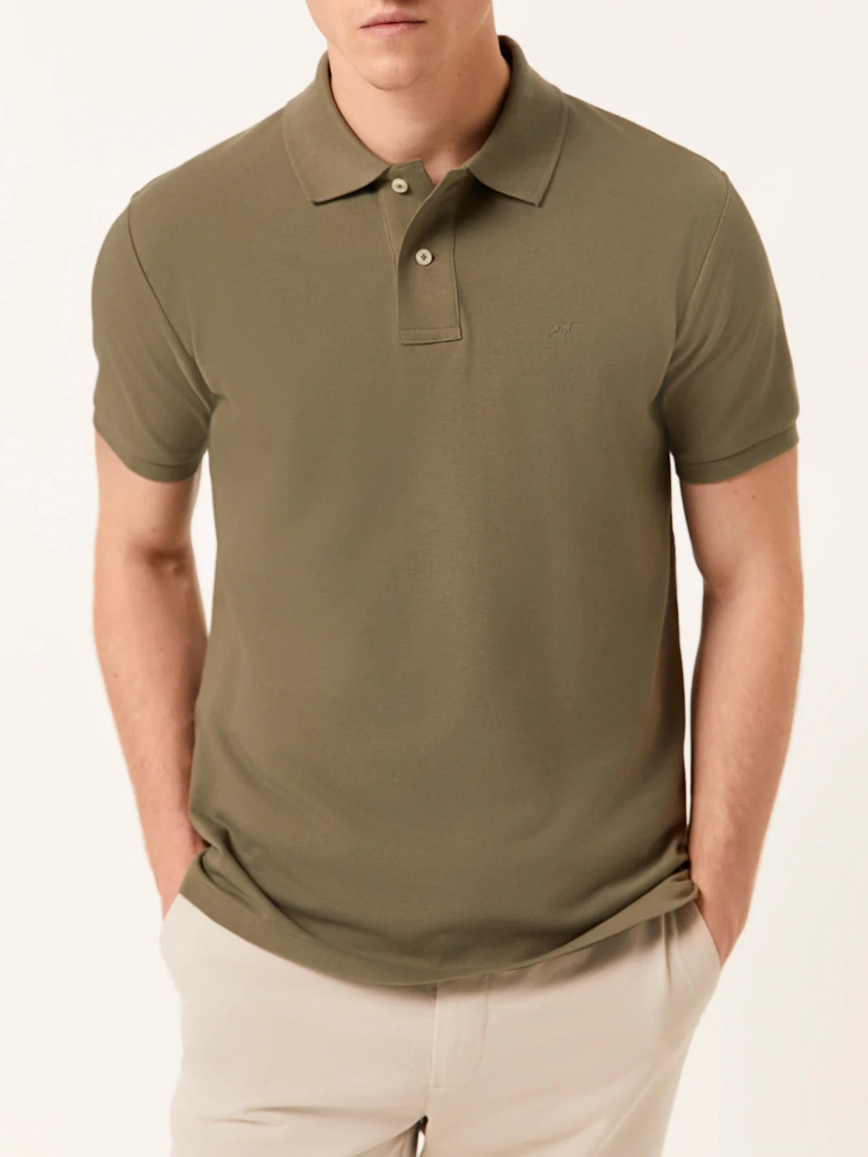 Premium Regular Fit Polo Piqué em 100% Algodão BCI - Image 2