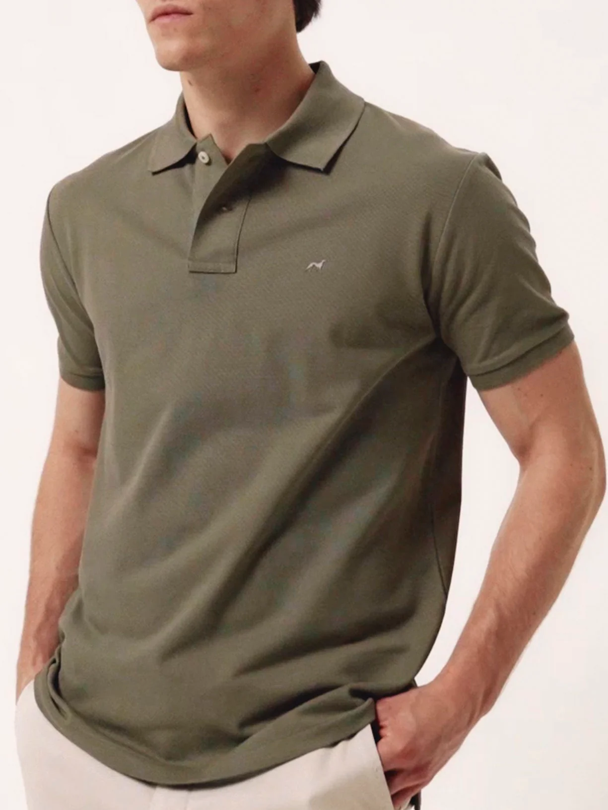 Premium Regular Fit Polo Piqué em 100% Algodão BCI - Image 4