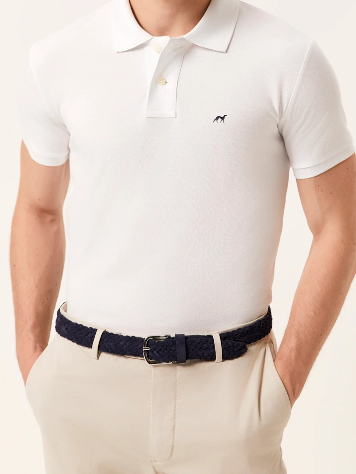 Premium Slim Fit Polo Piqué em 100% Algodão BCI - Image 3
