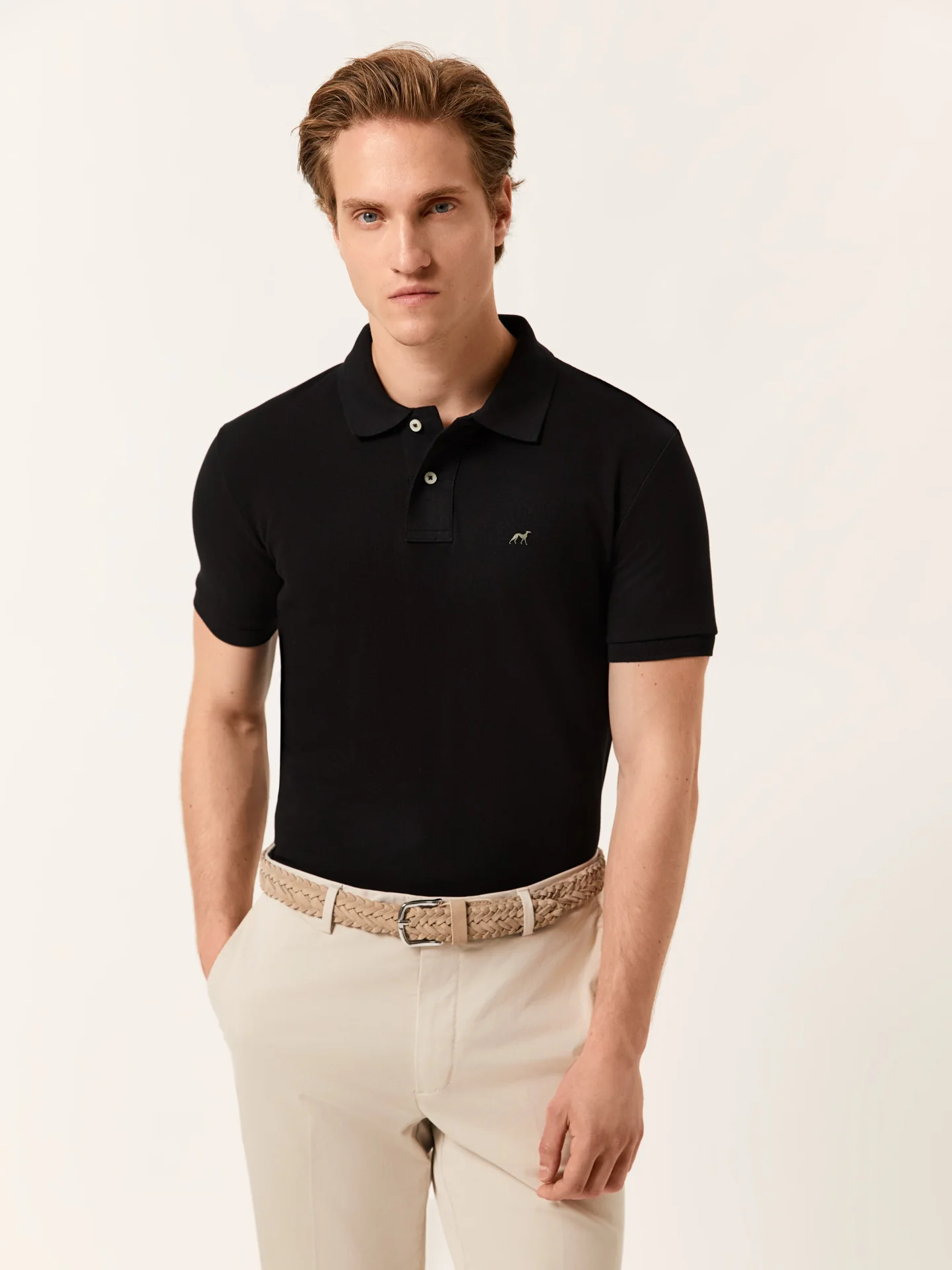 Premium Slim Fit Polo Piqué em 100% Algodão BCI - Image 2