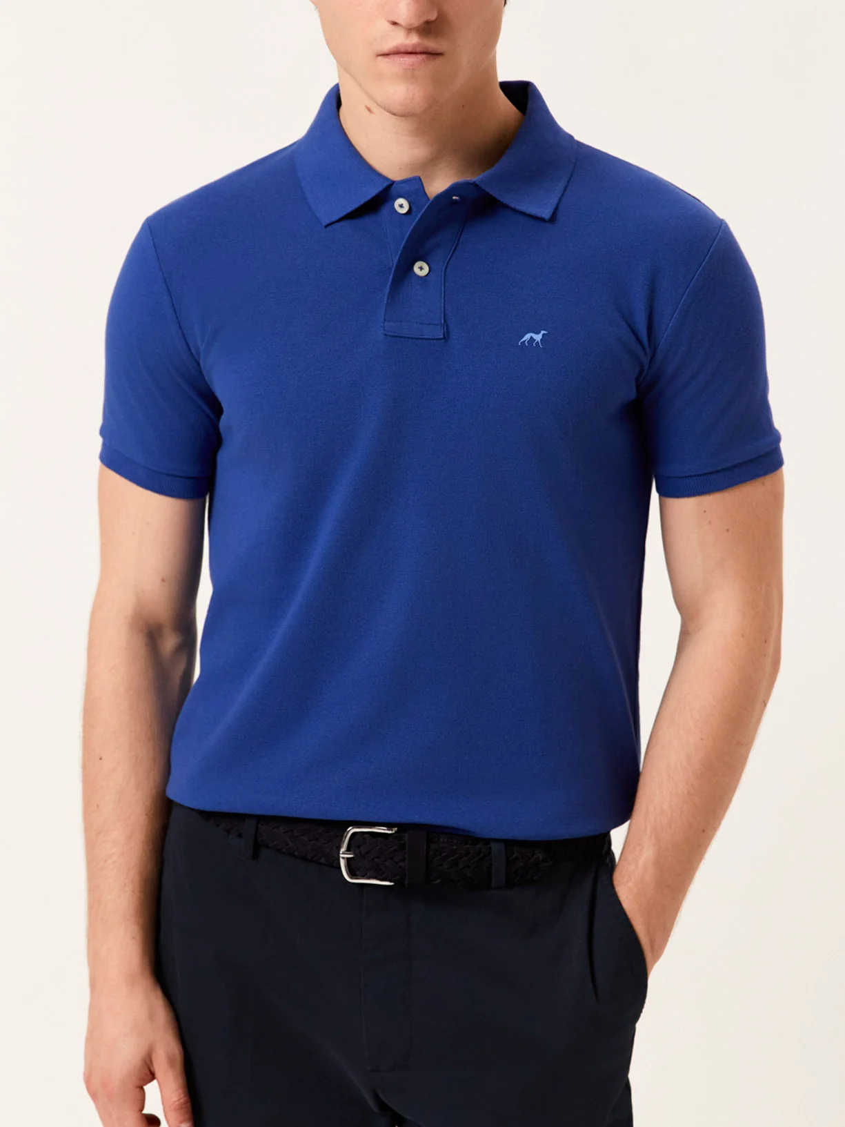 Premium Slim Fit Polo Piqué em 100% Algodão BCI