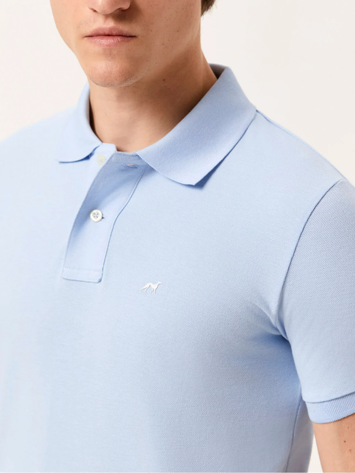 Premium Slim Fit Polo Piqué em 100% Algodão BCI