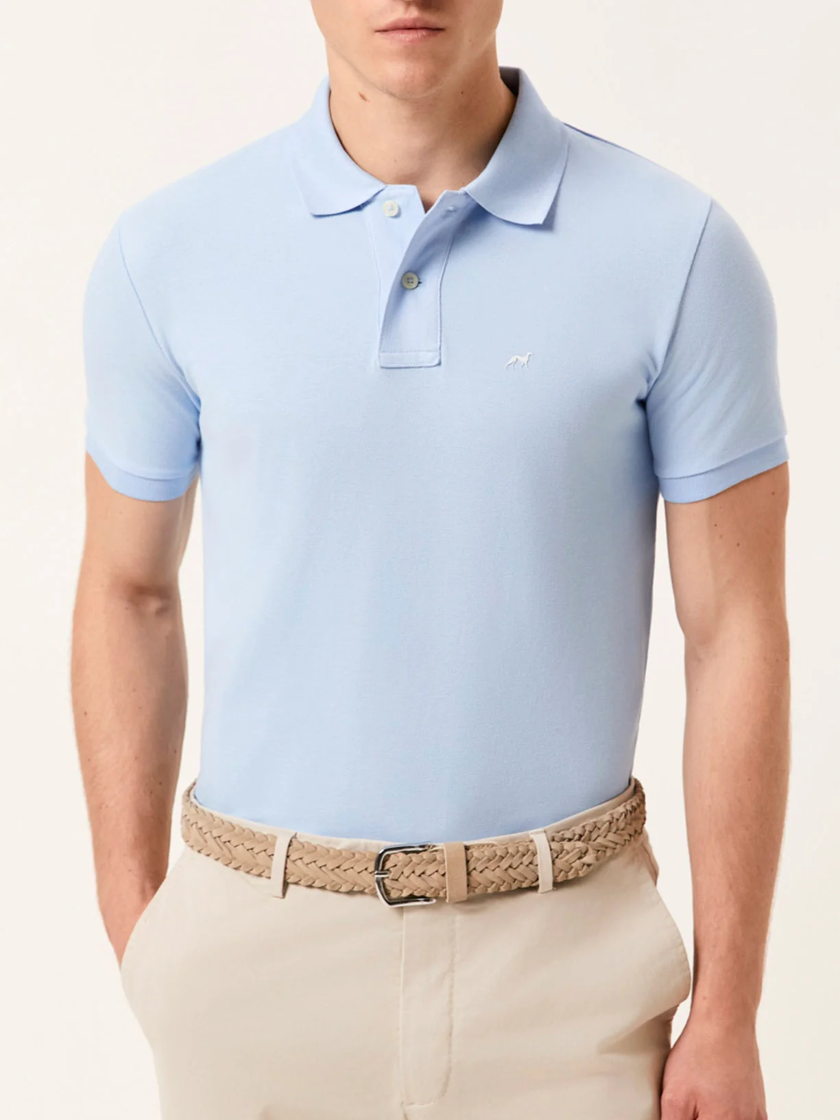 Premium Slim Fit Polo Piqué em 100% Algodão BCI - Image 2