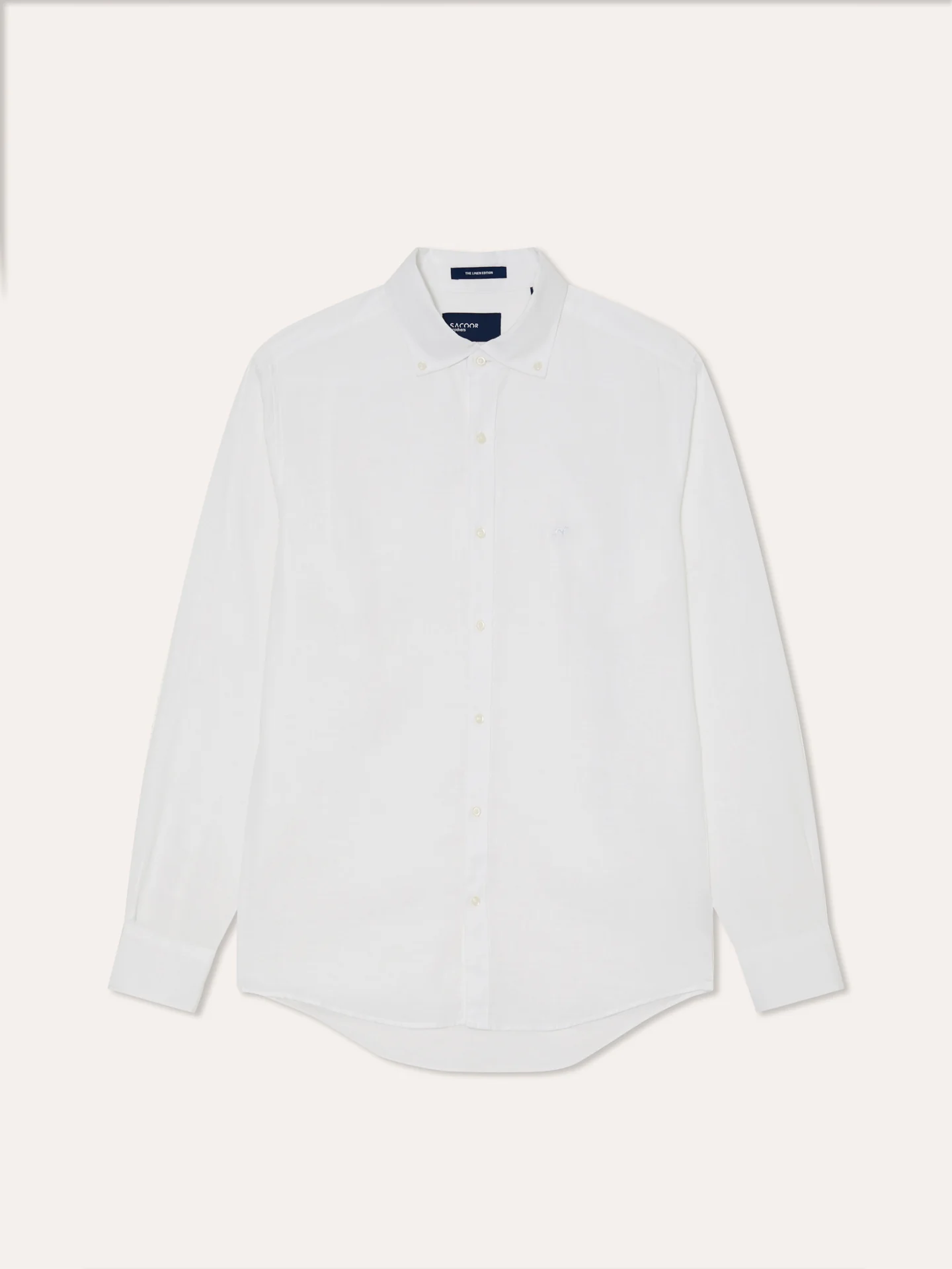 Regular Fit Camisa em 100% Linho - Image 5