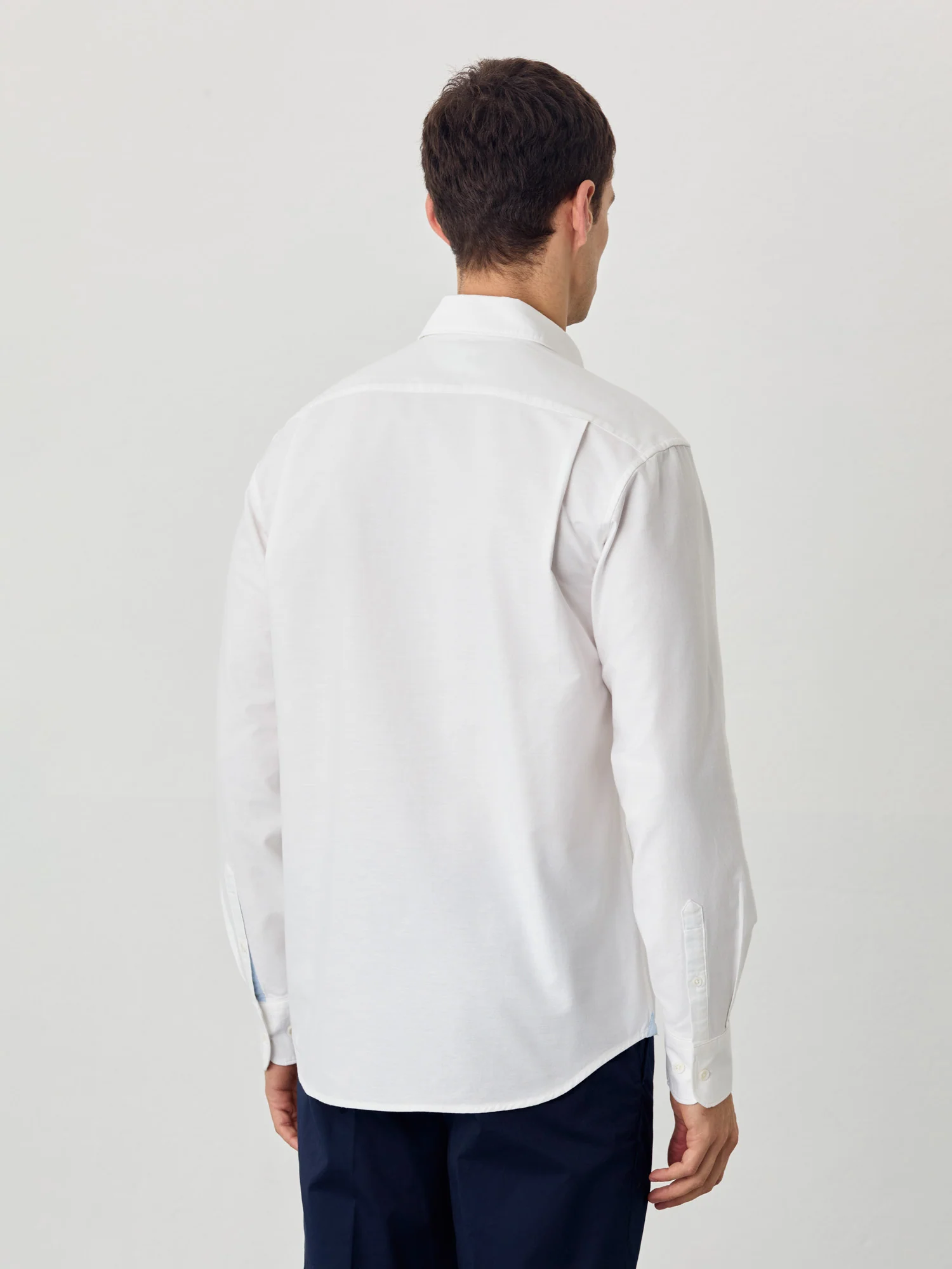Regular Fit Camisa Oxford em Algodão Comfort - Image 4
