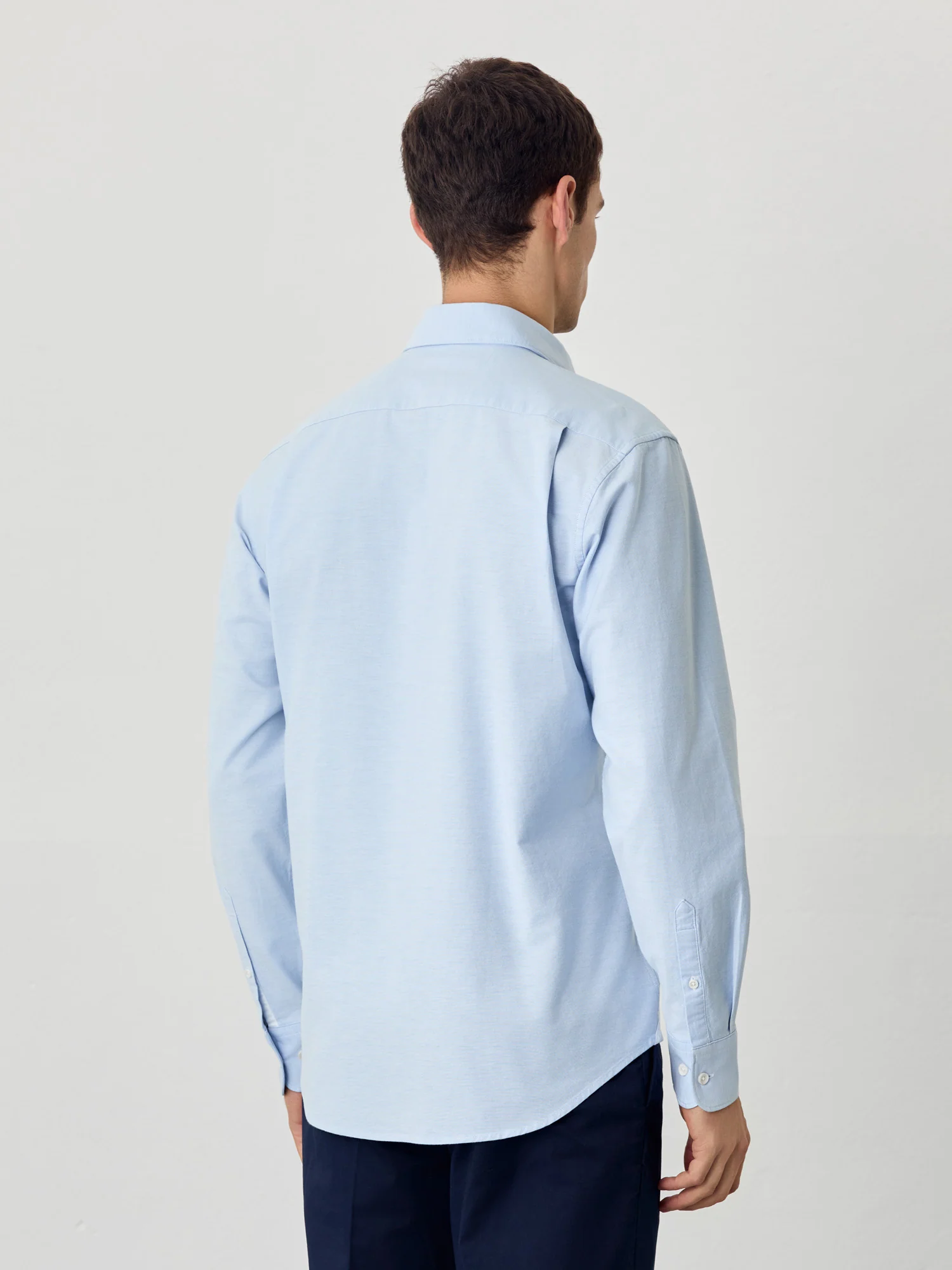 Regular Fit Camisa Oxford em Algodão Comfort - Image 4