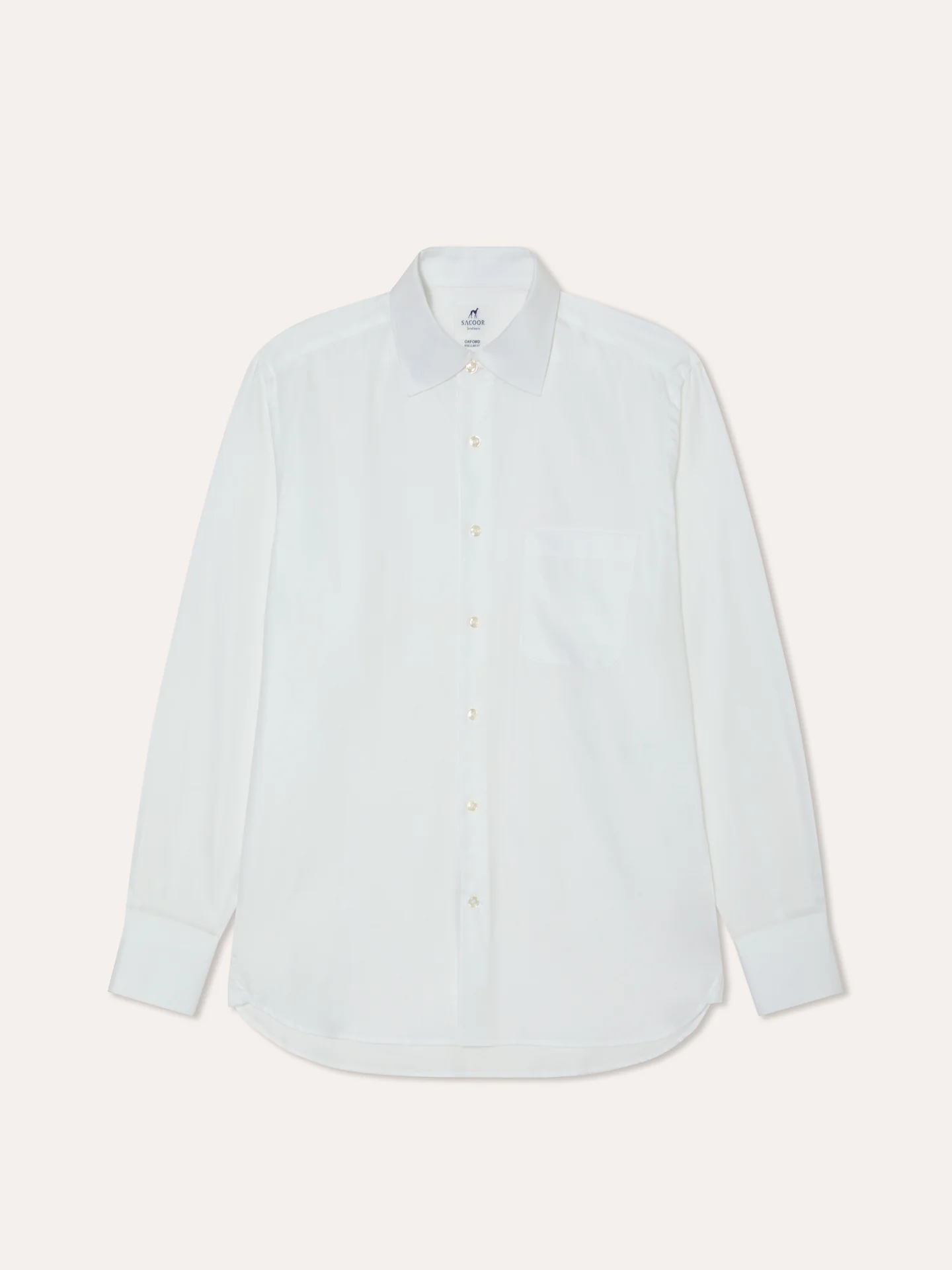 Regular Fit Camisa Oxford Formal em 100% Algodão - Image 5