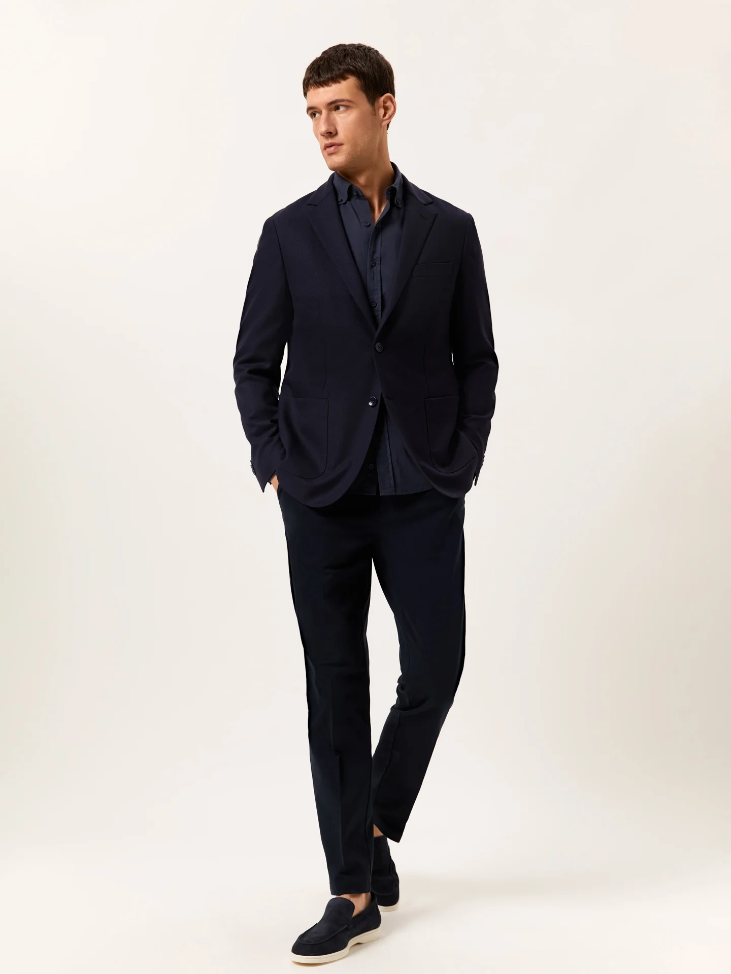 Regular Fit Camisa Popeline Garment Dye em Algodão Comfort