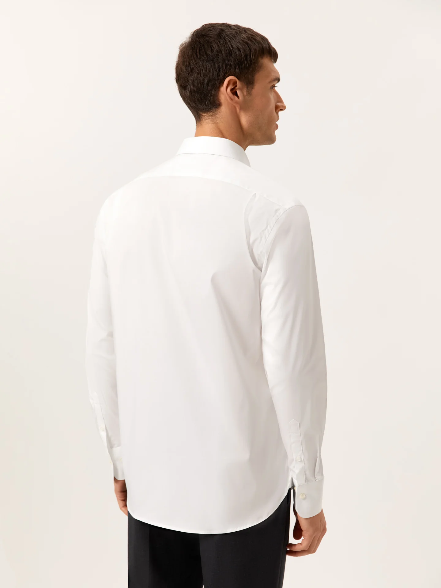 Regular Fit Camisa Popeline Travel em Algodão Comfort - Image 3