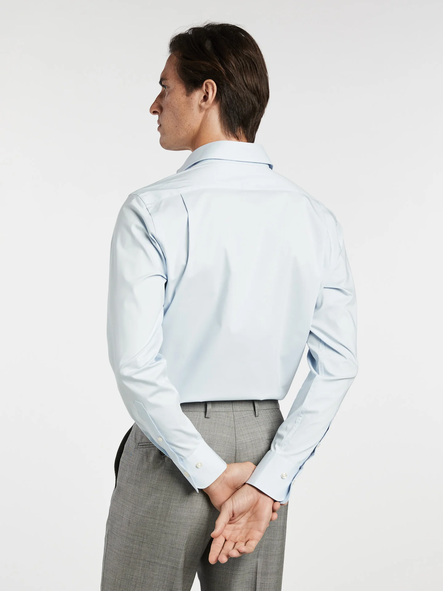 Regular Fit Camisa Popeline Travel em Algodão Comfort - Image 3