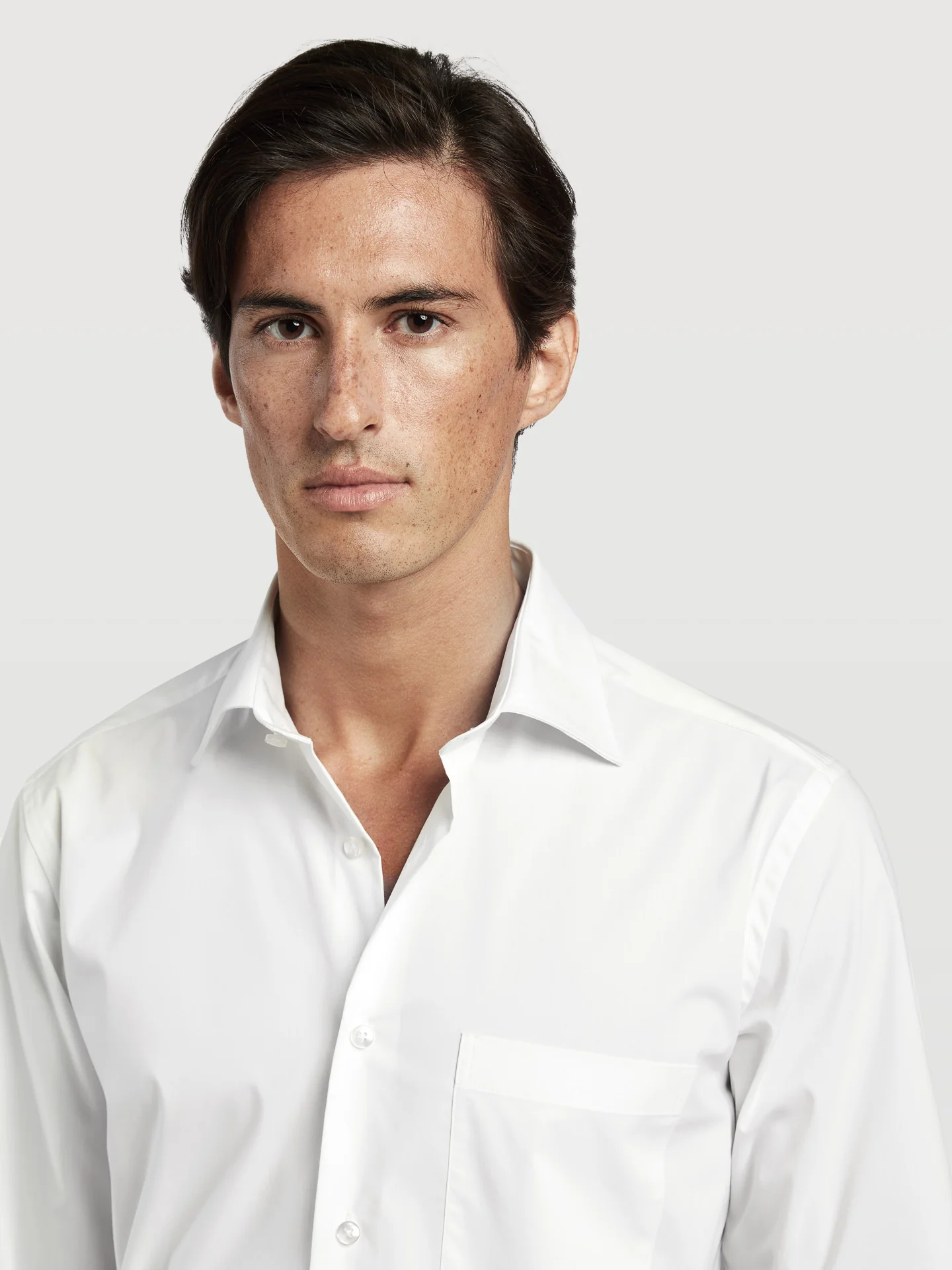 Regular Fit Camisa Popeline Travel em Algodão Comfort - Image 2