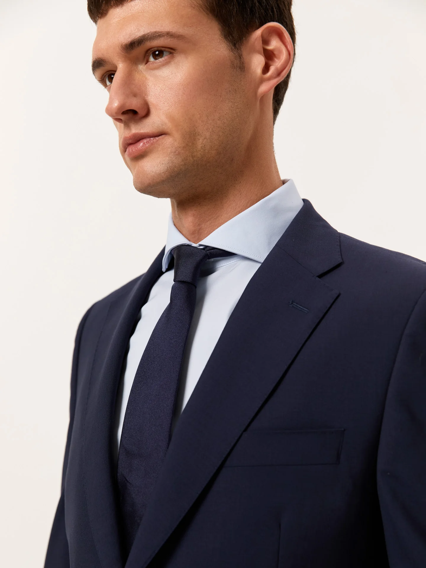 Regular Fit Fato Formal em 100% Lã - Image 3