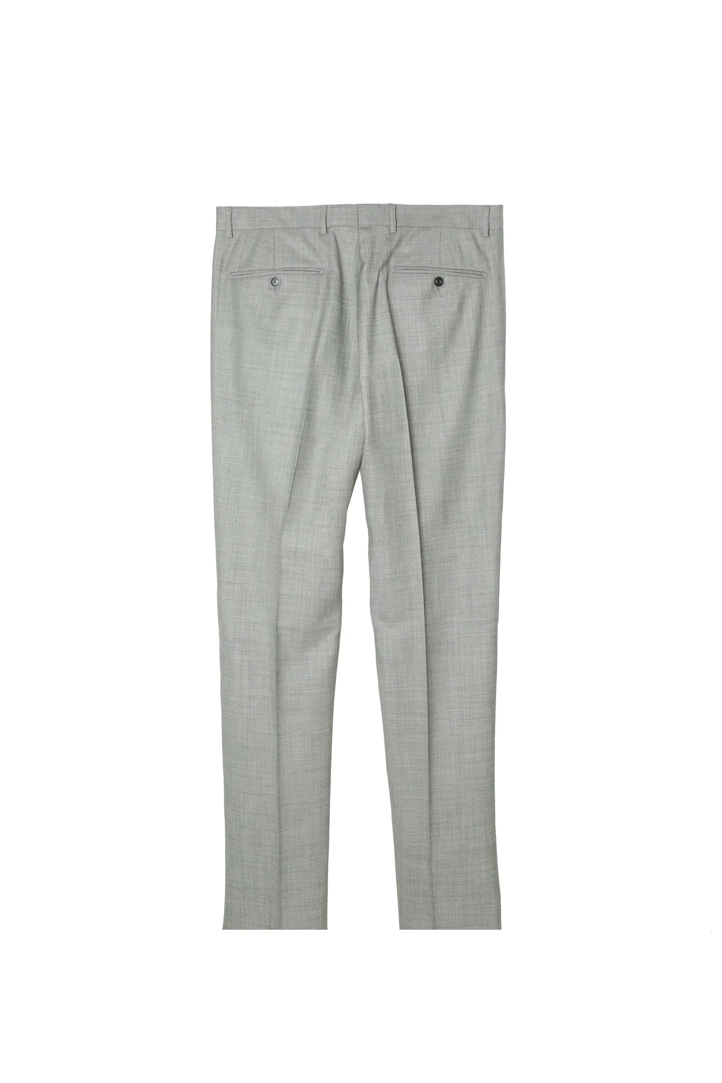 Regular Fit Fato Sharkskin em 100% Lã - Image 7