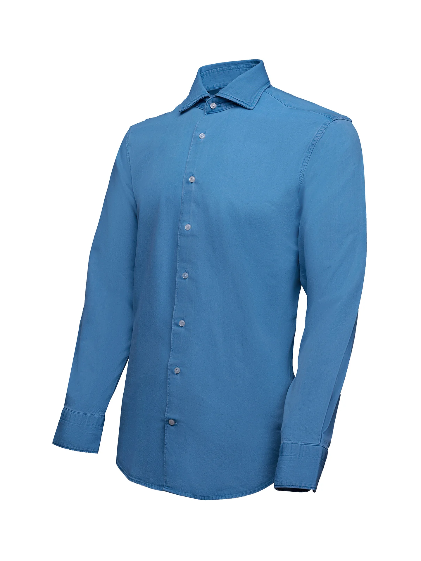 Slim Fit Camisa Casual em Denim em 100% Algodão - Image 6