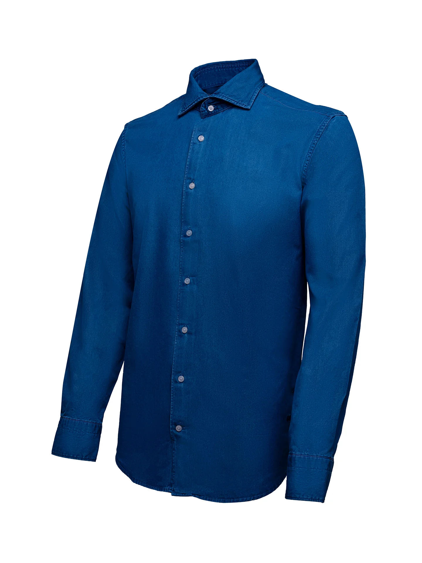 Slim Fit Camisa Casual em Denim em 100% Algodão - Image 6