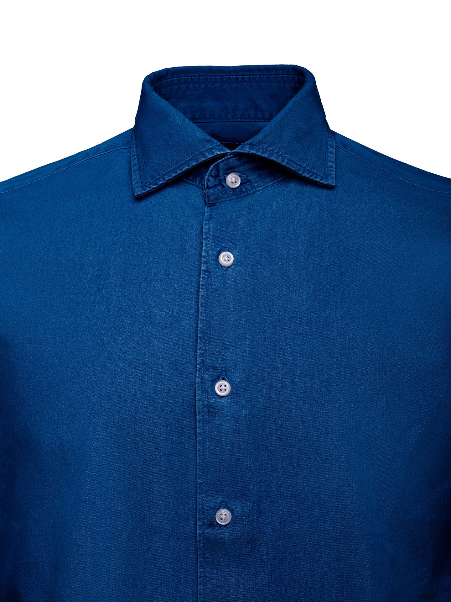 Slim Fit Camisa Casual em Denim em 100% Algodão - Image 8