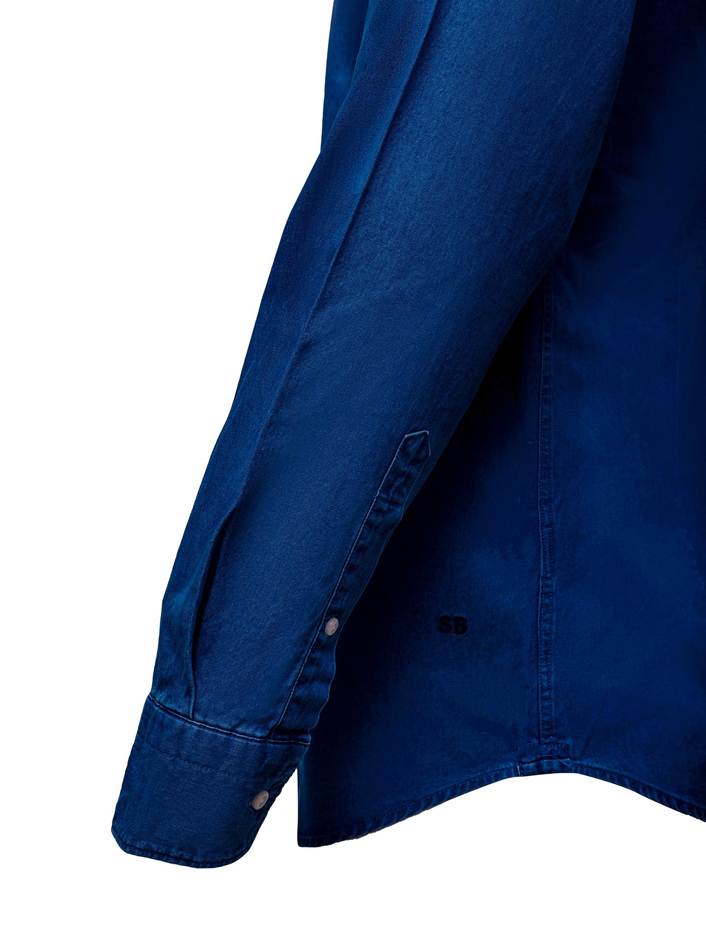 Slim Fit Camisa Casual em Denim em 100% Algodão - Image 9