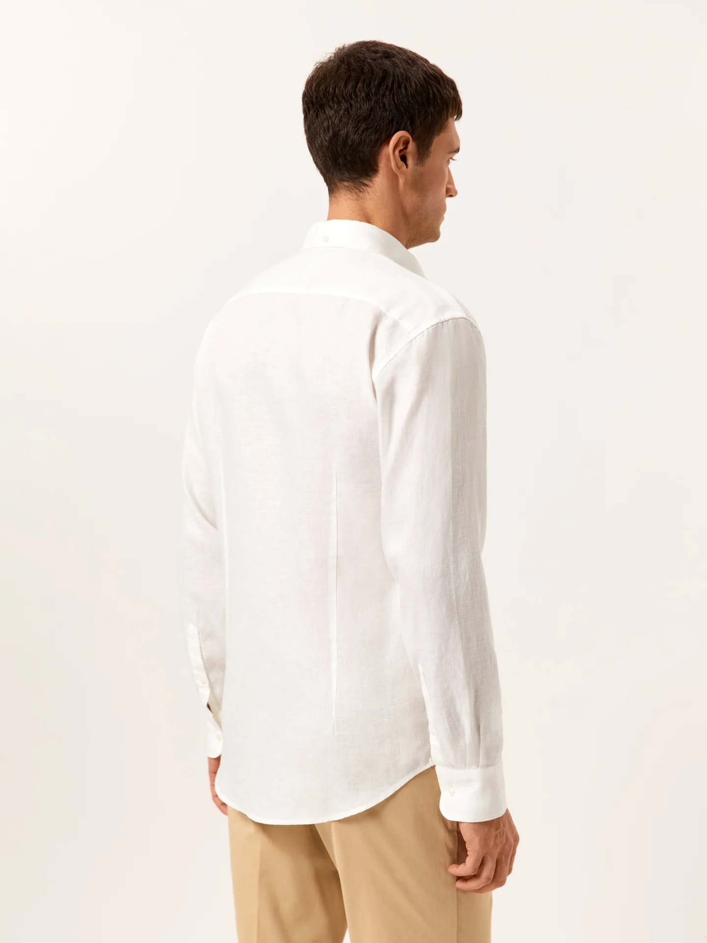 Slim Fit Camisa em 100% Linho - Image 4