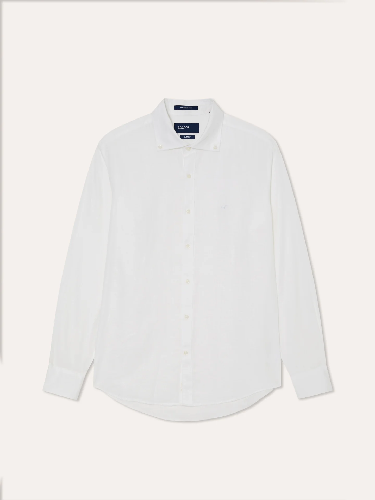 Slim Fit Camisa em 100% Linho - Image 5
