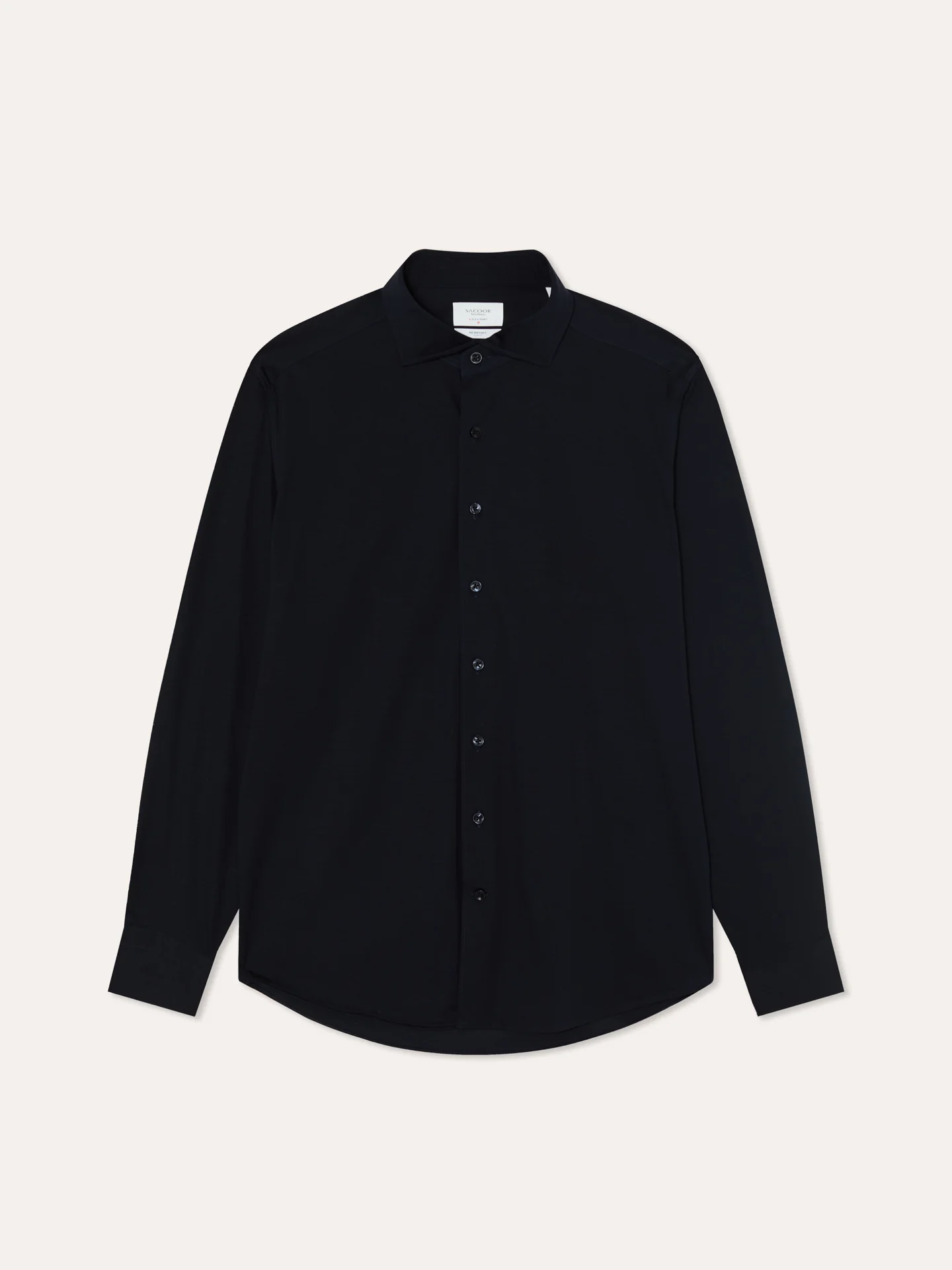 Slim Fit Camisa Jersey Travel em Algodão Comfort - Image 5