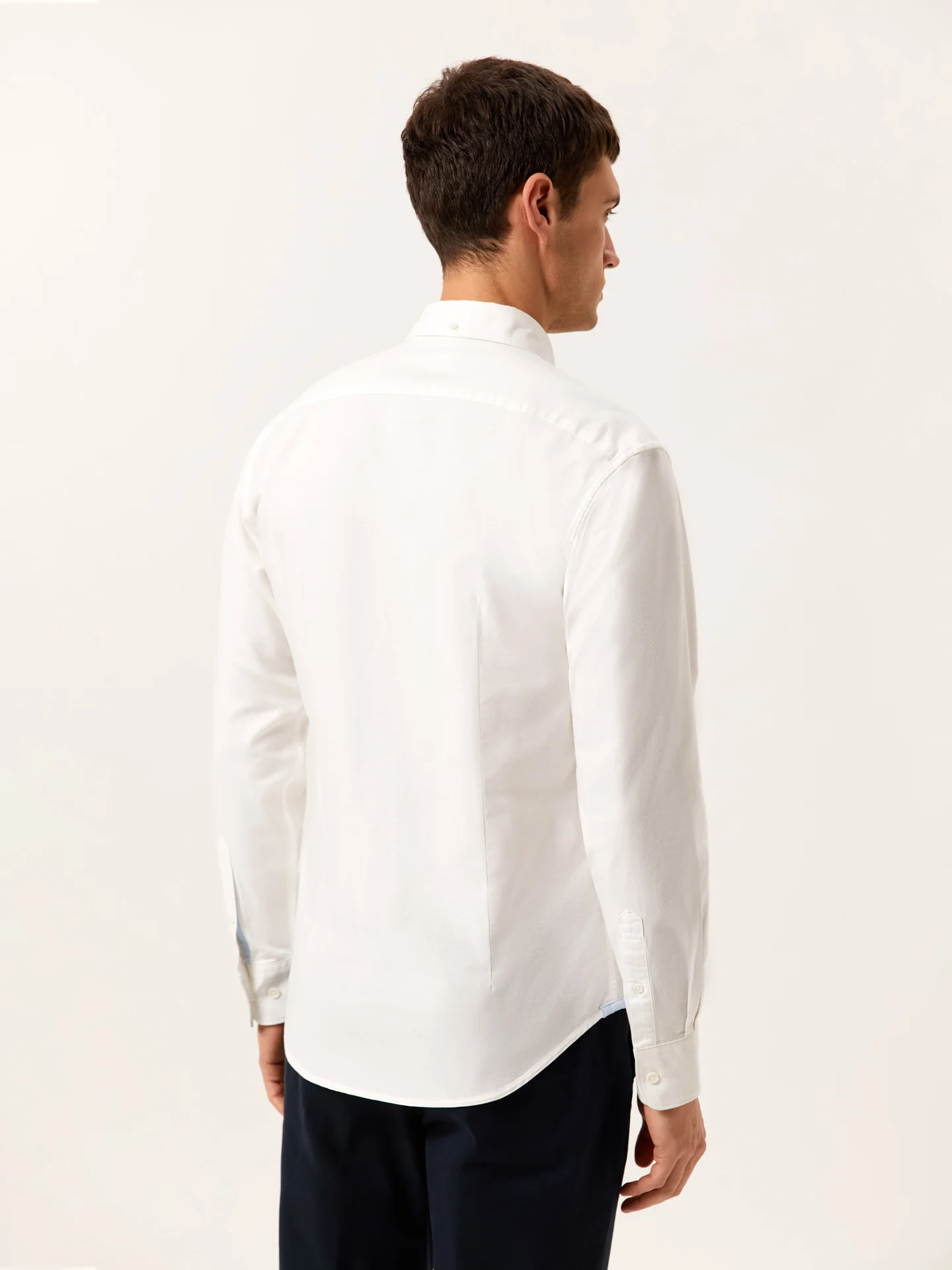Slim Fit Camisa Oxford em Algodão Comfort - Image 3