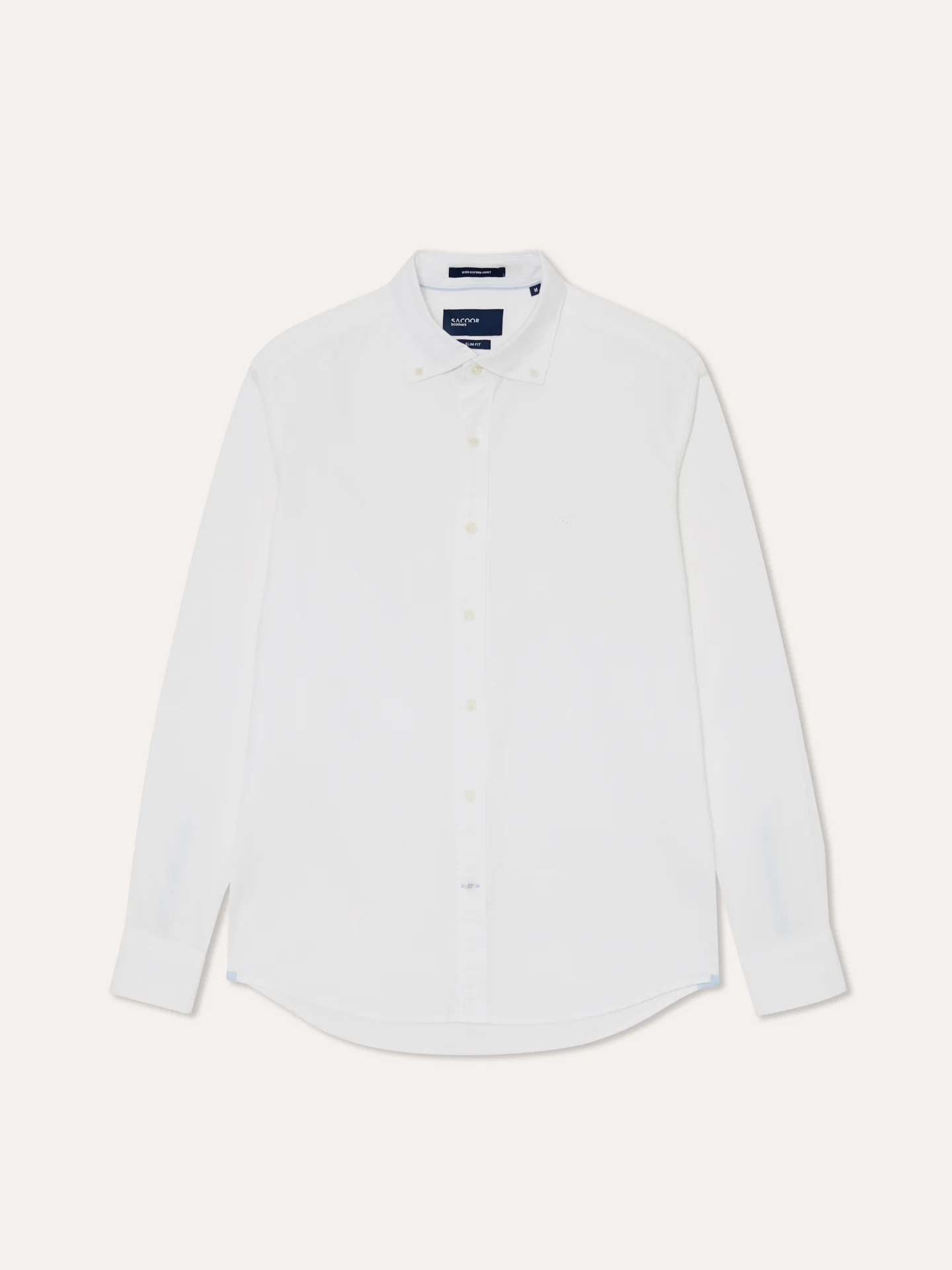 Slim Fit Camisa Oxford em Algodão Comfort - Image 4
