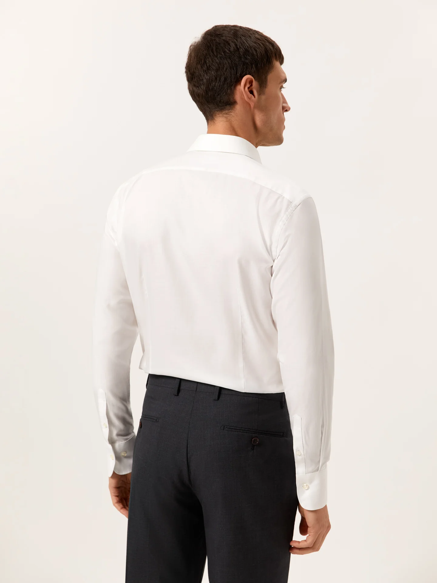 Slim Fit Camisa Oxford Formal em 100% Algodão - Image 3