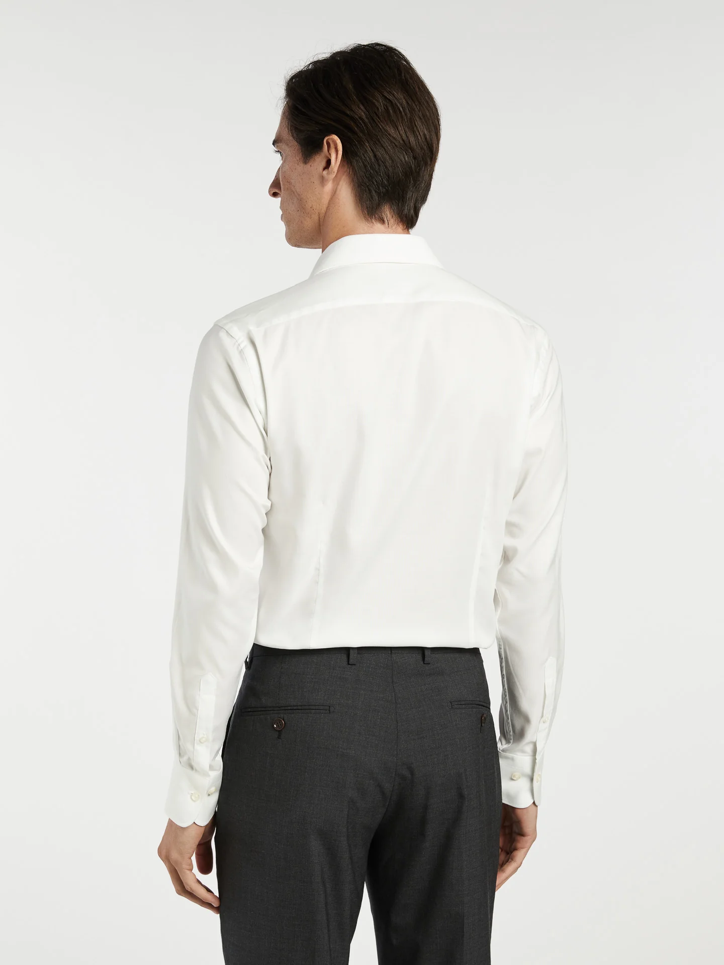 Slim Fit Camisa Oxford Formal em 100% Algodão - Image 3